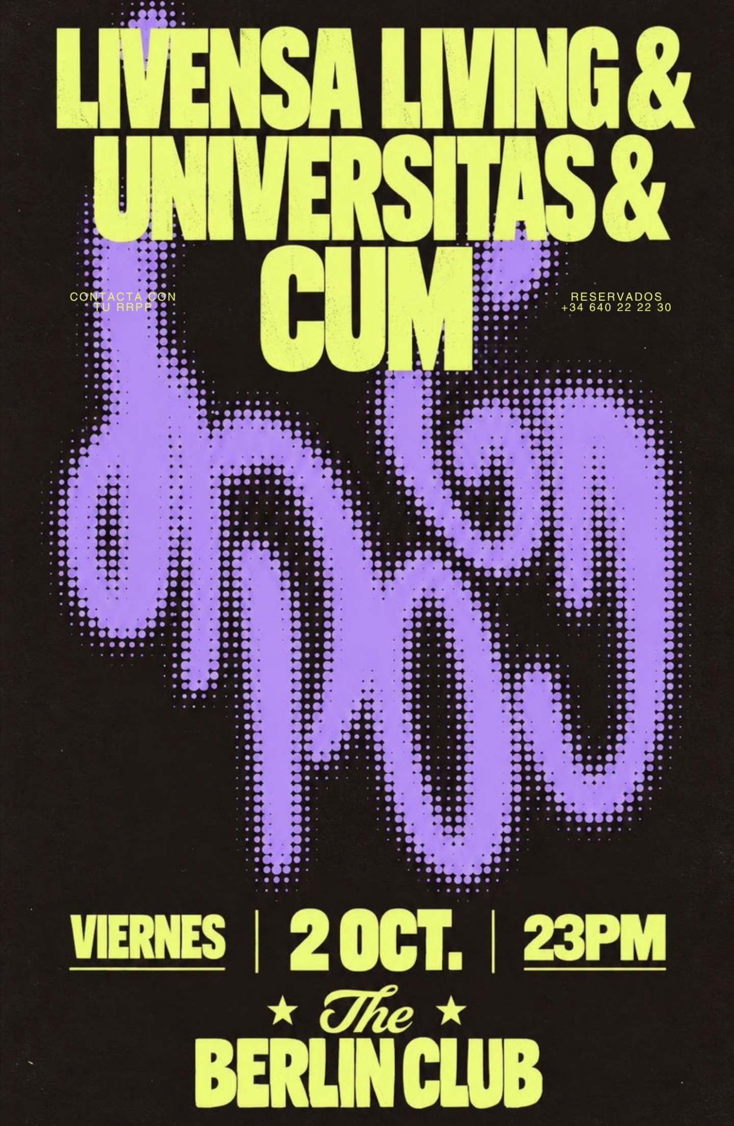 Barra Libre Viernes Noche | LIVENSA, UNIVERSITAS Y CUM – 2 de Octubre