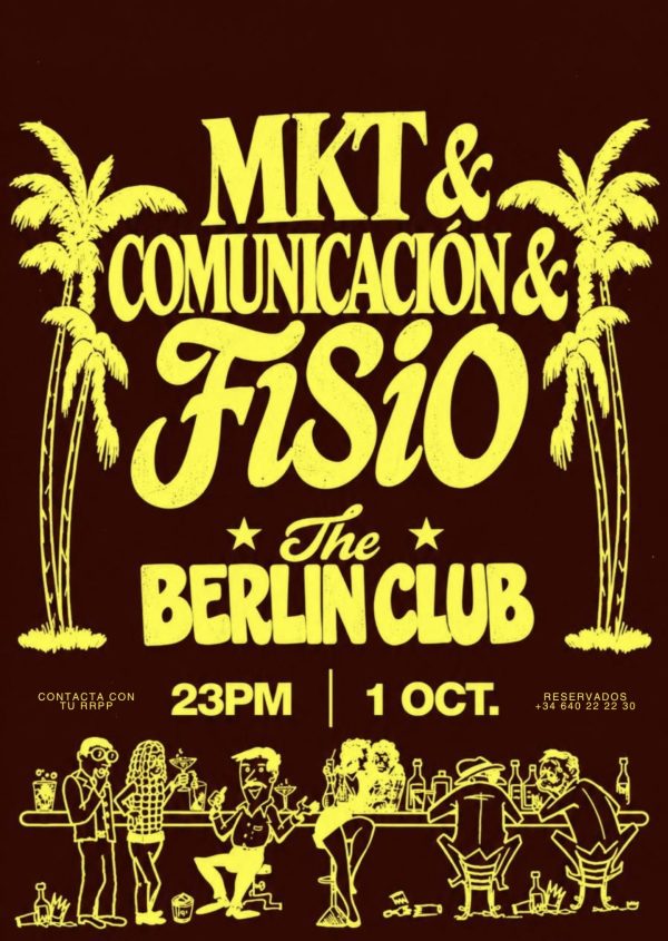 Barra Libre Juves Noche | MKT, COMUNICACIÓN Y FISIO - 1 de Octubre