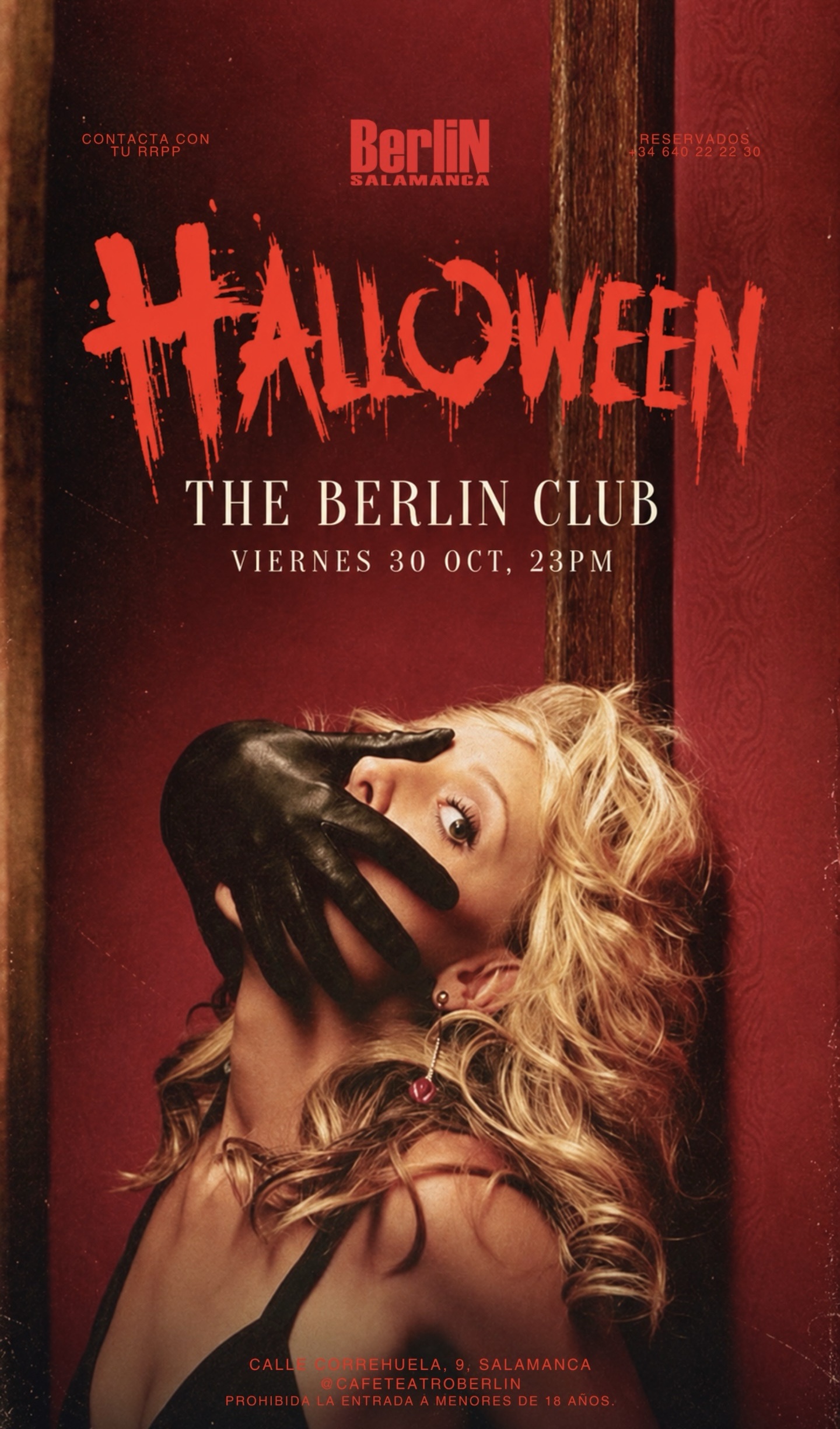 Barra Libre Viernes Halloween | "LA CARCEL" MÁXIMA SEGURIDAD - 30 de Octubre